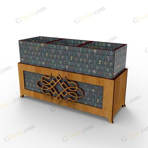 استند قاشق چوبی