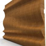 طرح cnc پنل پارامتریک موج - تصویر 5