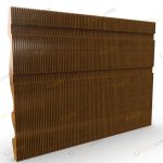 طرح cnc پنل پارامتریک موج - تصویر 4