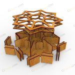 طرح لیزر باکس خشکبار هشتپر - تصویر 2