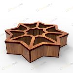 طرح لیزر باکس خشکبار هشتپر - تصویر 3