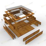 طرح لیزر باکس خشکبار سور - تصویر 2