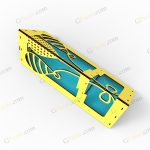 طرح برش لیزر جعبه هدیه تلما - تصویر 3