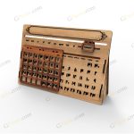 طرح لیزر تقویم آفیس - تصویر 3