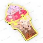 طرح لیزر آموزش اعداد بستنی - تصویر 9