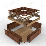 طرح لیزر باکس خشکبار فیدل - تصویر 2