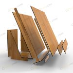 فایل لیزر استند نگهدارنده کتاب - تصویر 4