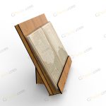 فایل لیزر استند نگهدارنده کتاب - تصویر 5