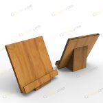 فایل لیزر استند نگهدارنده کتاب - تصویر 8