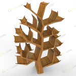 طرح لیزر شلف دیواری تری - تصویر 3