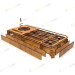 فایل لیزر باکس خشکبار کالم - تصویر 2