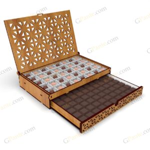 باکس شکلات لوکس