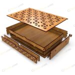 فایل لیزر باکس خشکبار شکلات پرو - تصویر 2