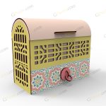 فایل برش لیزر باکس هدیه لیلیث - تصویر 16