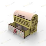 فایل برش لیزر باکس هدیه لیلیث - تصویر 14