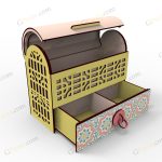 فایل برش لیزر باکس هدیه لیلیث - تصویر 9
