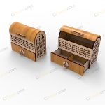 فایل برش لیزر باکس هدیه لیلیث - تصویر 3