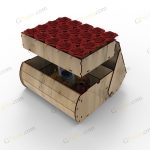 فایل برش لیزر باکس هدیه محفل - تصویر 3