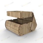 فایل برش لیزر باکس هدیه محفل - تصویر 5