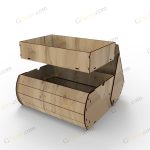 فایل برش لیزر باکس هدیه محفل - تصویر 9