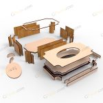 فایل برش لیزر باکس هدیه ملکوت - تصویر 2