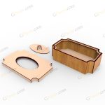 فایل برش لیزر باکس هدیه ملکوت - تصویر 4
