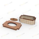 فایل برش لیزر باکس هدیه ملکوت - تصویر 9