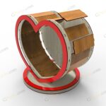 فایل برش لیزر باکس گل ممتاز - تصویر 2