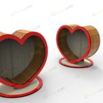 فایل برش لیزر باکس گل ممتاز - تصویر 3