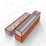 طرح برش لیزر باکس گل پریزاد - تصویر 10