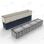 طرح برش لیزر باکس گل پریزاد - تصویر 7