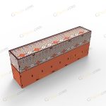 طرح برش لیزر باکس گل پریزاد - تصویر 12