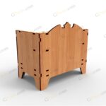 فایل برش لیزر تقویم مکعب فیری - تصویر 5