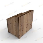 نمای ۳ استند آرایشی دیبا