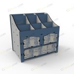 نمای ۵ استند آرایشی دیبا