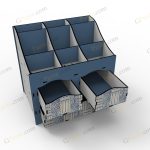 نمای ۸ استند آرایشی دیبا