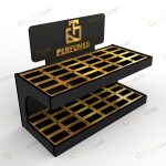 نمای ۳ - استند عطر کراس - فایل لیزر