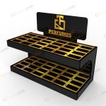 نمای ۷ استند عطر کراس - فایل برش لیزر