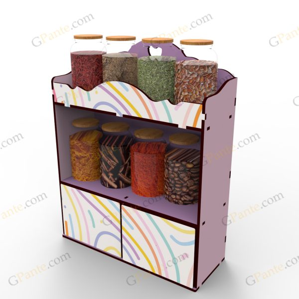 نمای ۱ استند ادویه گری هارت