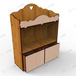 نمای ۳ استند ادویه گری هارت