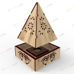نمای ۹ فایل برش لیزر جاعودی عاج